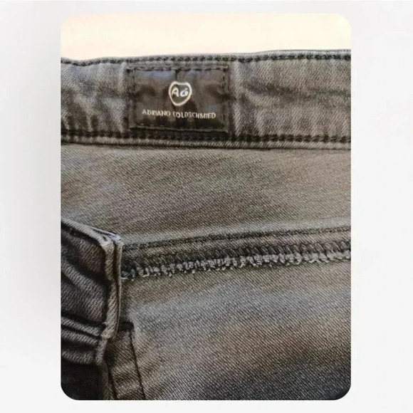 Adriano Goldschmied Super Skinny  Ankle Black Wash Jeans Size 29R - Picture 6 of 9